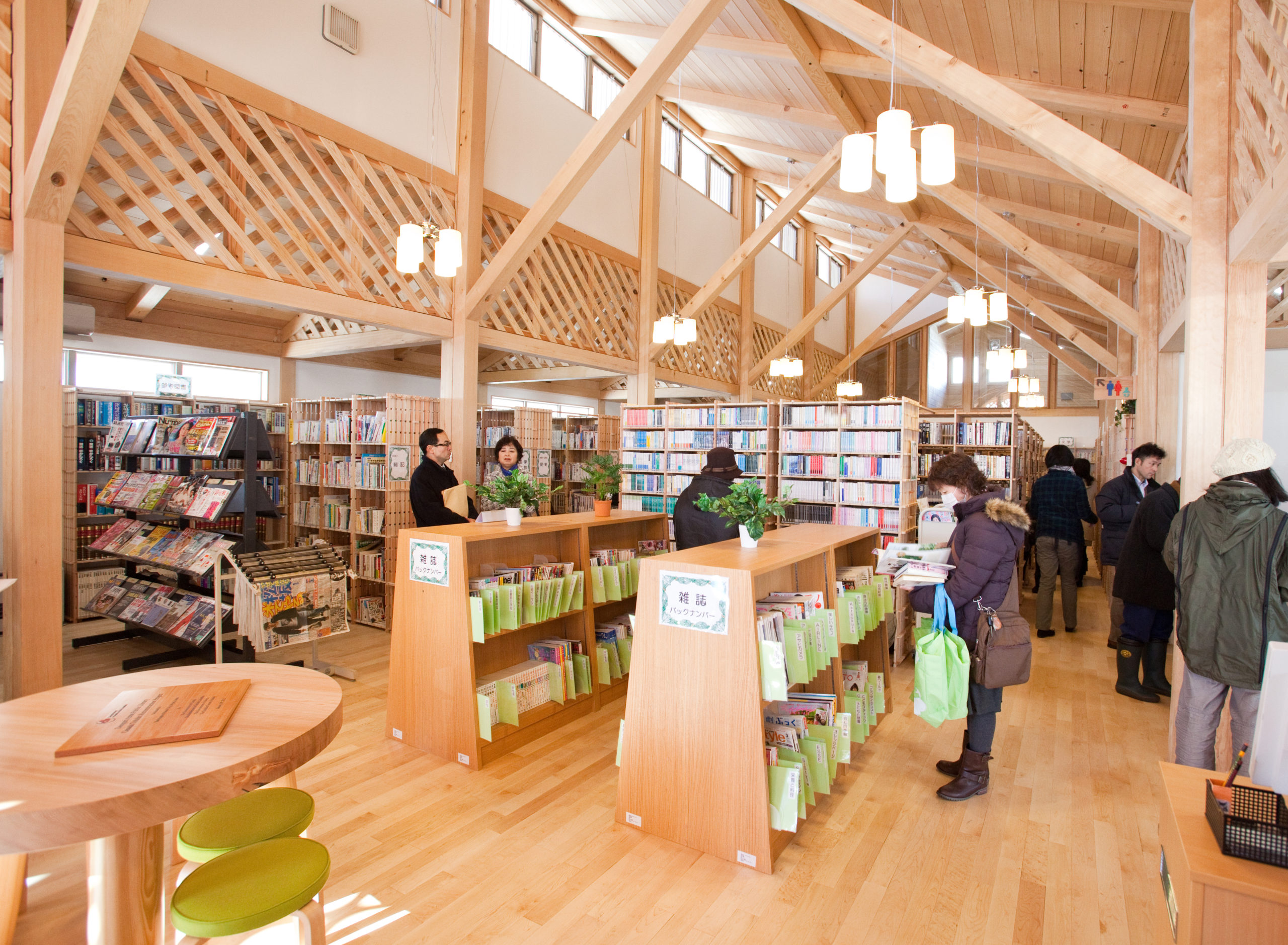 Donguri Anne Public Library | Photo Courtesy of Canada Wood